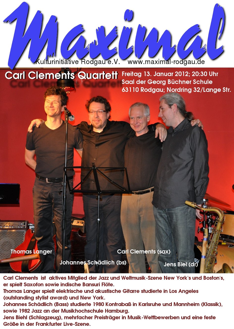 Clements20120113Aushang